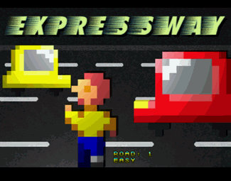 Expressway atari screenshot